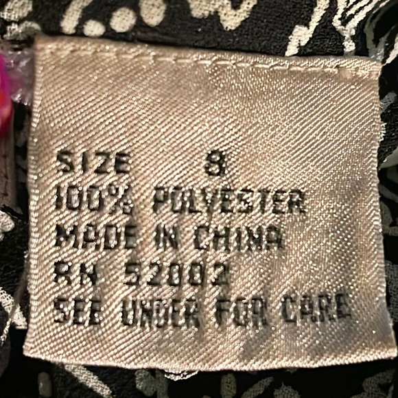 Vintage Semi Sheer Floral Dress - Picture 5 of 16